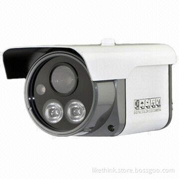 CCD IR Camera with 2-piece Array LEDs, 700TVL, 8/12/16mm Lens, DC 12V and 1/3" Sony CCD Sensor